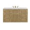 James Martin Vanities Laurent 48in Single Vanity, Light Natural Oak w/ 3 CM Eternal Jasmine Pearl Top 545-V48-LNO-3EJP - alternate 5
